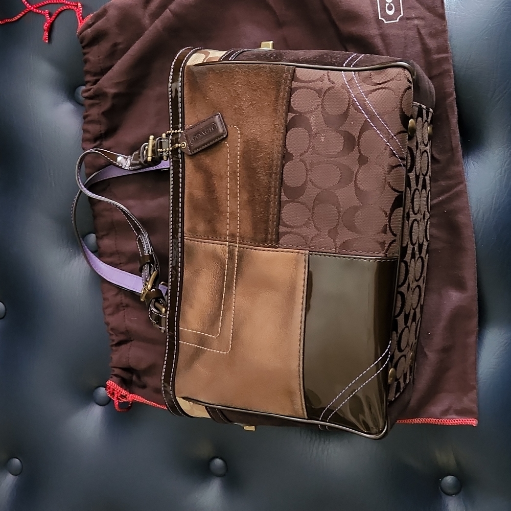 Coach patchwork pocketbook/purse